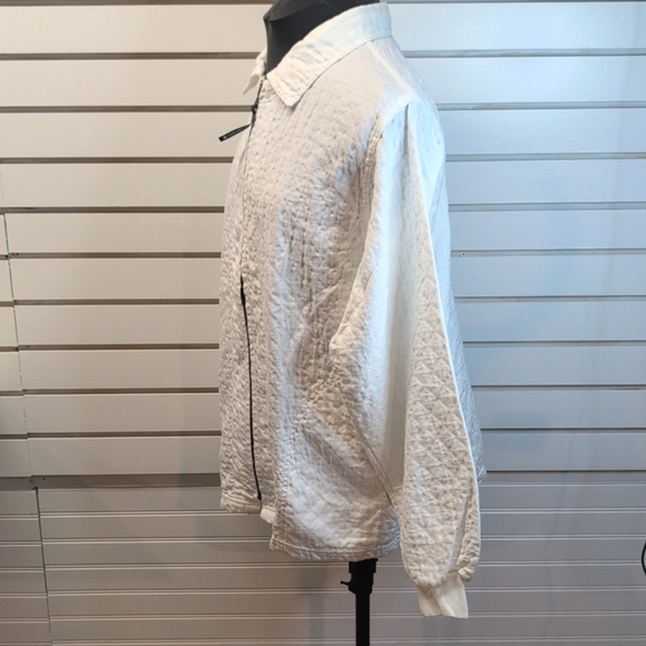 EZZEWEAR NWT Quilted 100% Cotton Light Weight Jacket Size M - Picture 3 of 8
